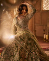 Lehenga - Mehendi Green 1176
